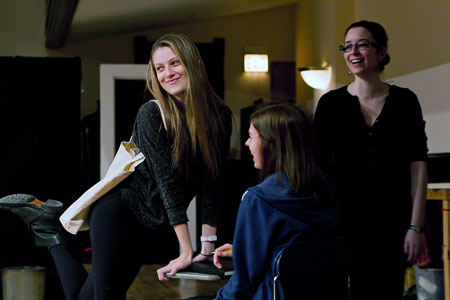Zoe Levin, Fiona Robert and Joanie Schultz