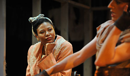 Ensemble member Alana Arenas and Ryan Lanning