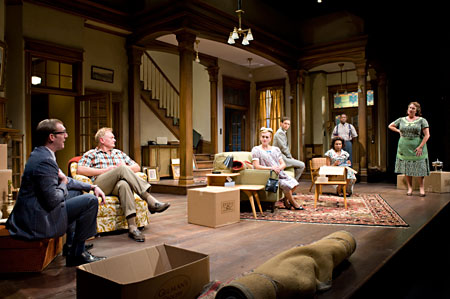 Cliff Chamberlain, John Judd, Stephanie Childers, Brendan Marshall-Rashid, Karen Aldridge, ensemble member James Vincent Meredith and Kirsten Fitzgerald
