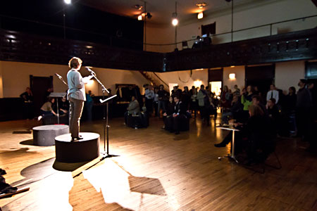 Millicent Hurley performs excerpts from the Literary Reviews "Bad Sex in Fiction" Awards. 