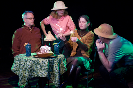 Paul Noble, Barbara Robertson, Kat McDonnell and Thomas Joseph Carroll