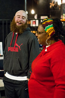 Mike Cherry and Deanna Reed-Foster