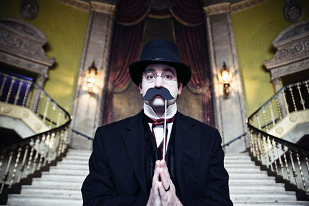 Scott Cupper as the devious Doctor Crippen