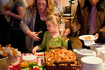 A young performer from Atlas Theatre Group At EXPLORE   