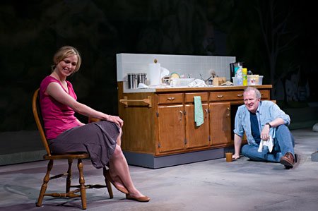 Brenda Barrie and ensemble member Tracy Letts