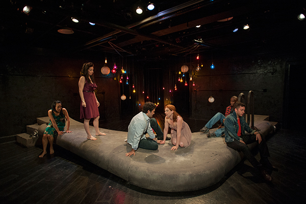 The cast of <i>The Drunken City</i>
