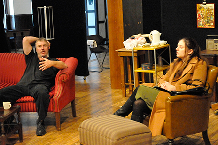 William Petersen and Nicole Wiesner