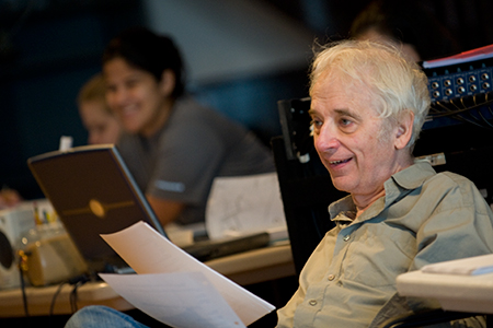 Ensemble member Austin Pendleton (foreground) Rose Marie Packer (background)