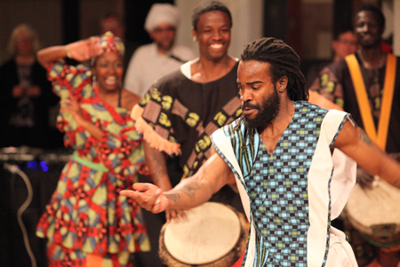 Muntu Dance Theatre's performance.