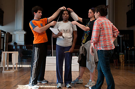 <i>Venus:</i> John Stokvis, Mildred Marie Langford, Anne Sonneville and Director Jess McLeod