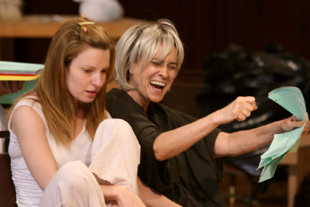 ensemble member Kate Arrington as Josie 1 and Marilyn Dodds Frank as Mom