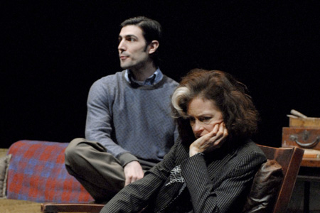 Louis Cancelmi and ensemble member Martha Lavey