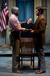 Abu Ansari, Ensemble Member Al Wilder, and James D. Farruggio