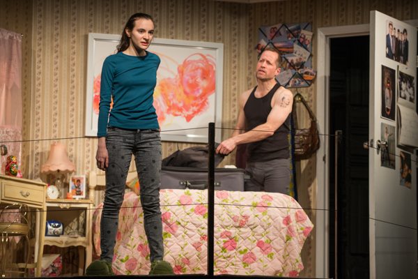 Melanie Neilan and ensemble member Tim Hopper