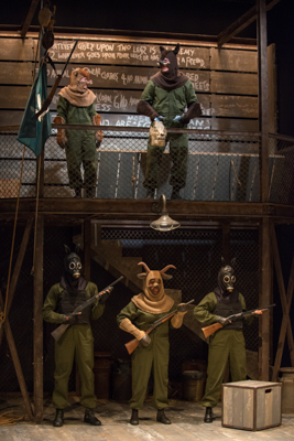 The cast of <i>Animal Farm</i>