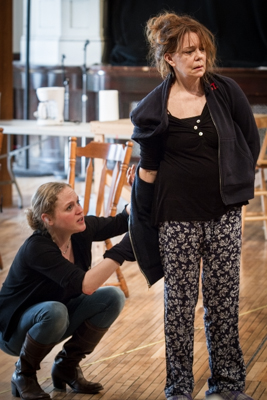 Caroline Neff and Deirdre O'Connell
