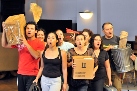 The entire cast of <em>The House on Mango Street</em>