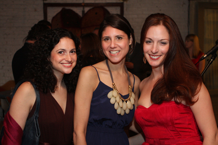 Auxiliary Council Secretary Stephanie Linn, Liza Michaels Gravengaard and Auxiliary Council Vice President Lauren Dettloff 