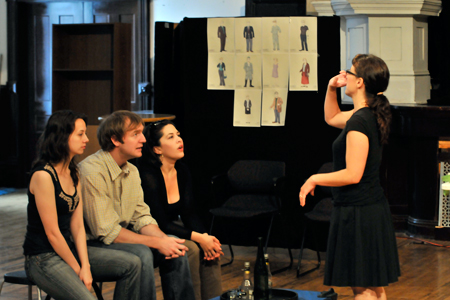 Hillary Clemens, Cliff Chamberlain, Sadieh Rifai and Lisa Portes