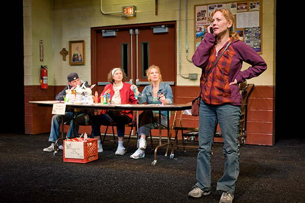 Will Allan, ensemble member Molly Regan, Lusia Strus and ensemble member Mariann Mayberry