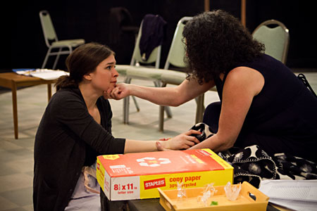 Leah Karpel and Kathy Scambiaterra