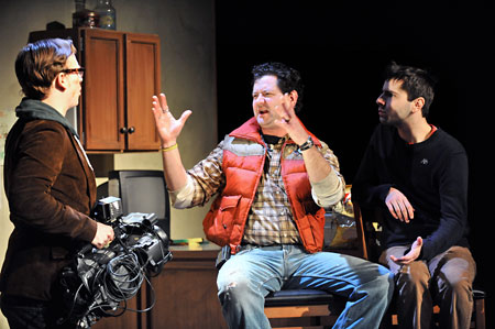 Film Student (Nate Whelden), Cubby Gordon (Andy Luther), and Rick Gordon (Matt Fletcher)