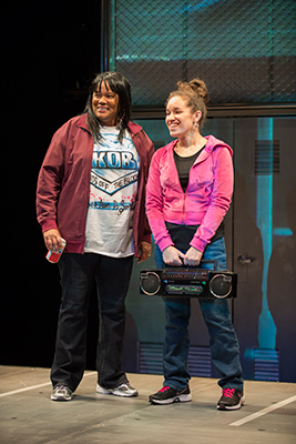 Celeste Williams and Shannon Matesky
