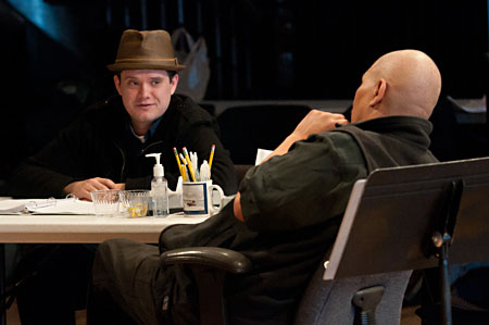 Playwright Mat Smart and Director Ron OJ Parson