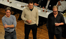 Ensemble members Gary Cole, Ian Barford and Jeff Perry