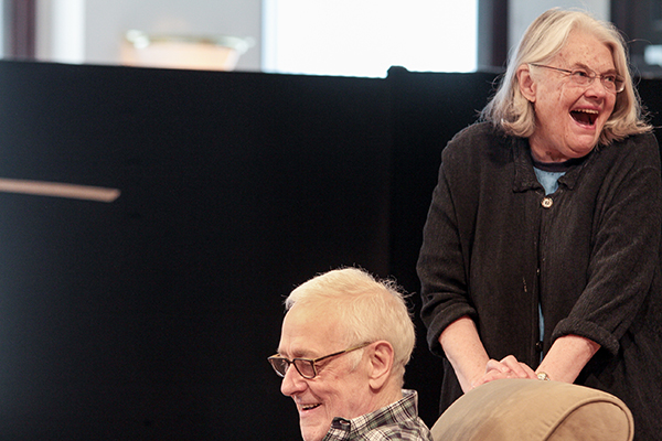 Ensemble members John Mahoney and Lois Smith