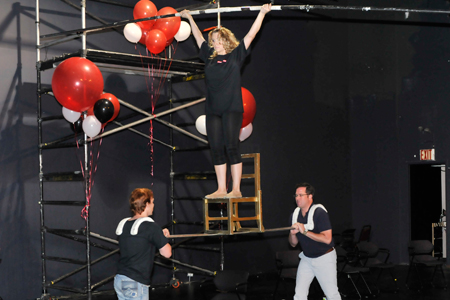 Tony Hernandez, Lijana Wallenda-Hernandez and Associate Artistic Director David New