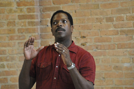 Ensemble member James Vincent Meredith