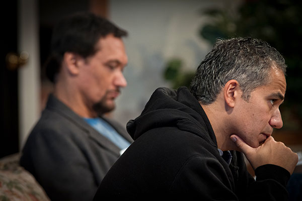 Jimmy Smits and john Ortiz