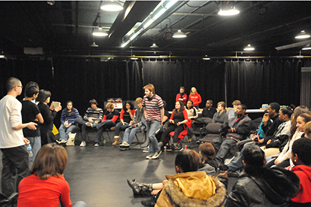 MaTEENée attendees during the post-show game
