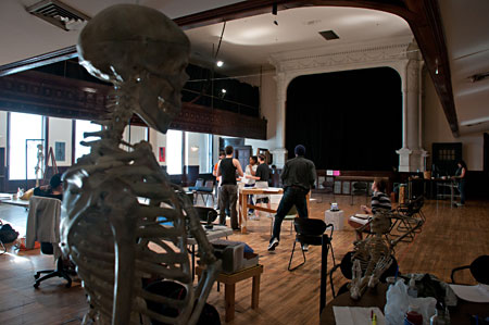 The rehearsal room for <i>Venus</i> by Suzan-Lori Parks