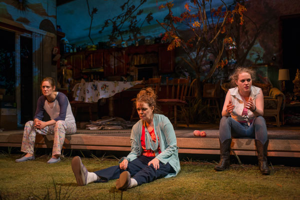 Zoe Perry, Deirdre O'Connell and Caroline Neff
