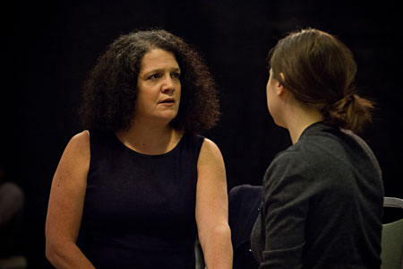 Kathy Scambiaterra and Leah Karpel