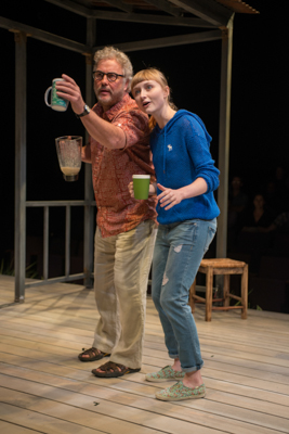 Ensemble member William Petersen and Rae Gray