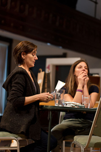 Janet Ulrich Brooks and Nicole Wiesner