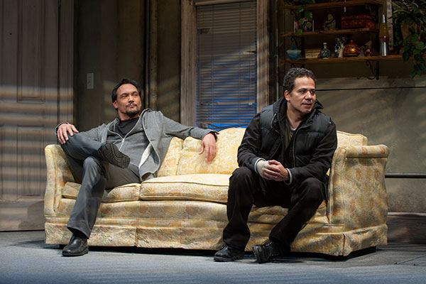 Jimmy Smits and John Ortiz