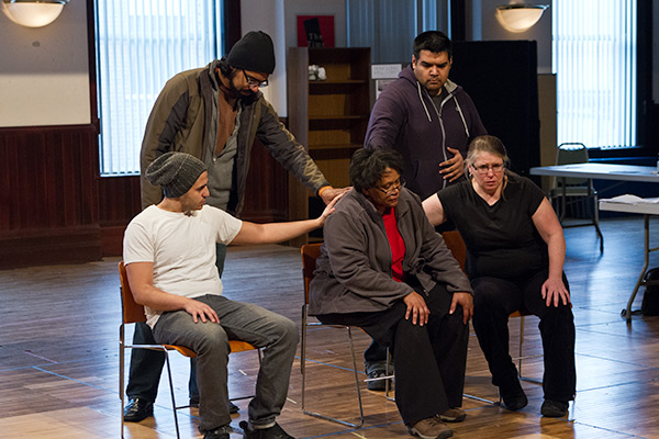 Jesse David Perez, Gabriel Ruiz, Celeste Williams, J. Salomé Martinez Jr. and Tara Mallen