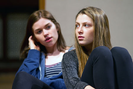 Fiona Robert and Zoe Levin