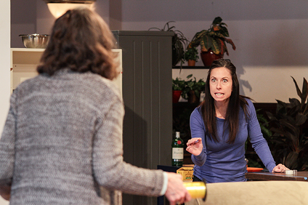 Ensemble member Molly Regan and Audrey Francis
