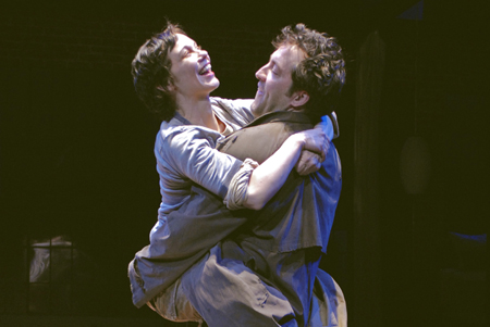 Ensemble member Mariann Mayberry with Ian Barford