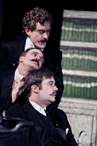 Stuart Ritter, Matt Holzfeind, & Scott Cupper butt heads as Doctor Crippen