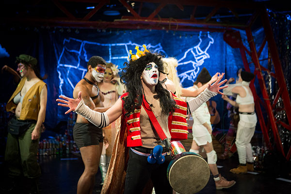 Sadie Rogers and the cast of <i>The Walk Across America for Mother Earth</i>