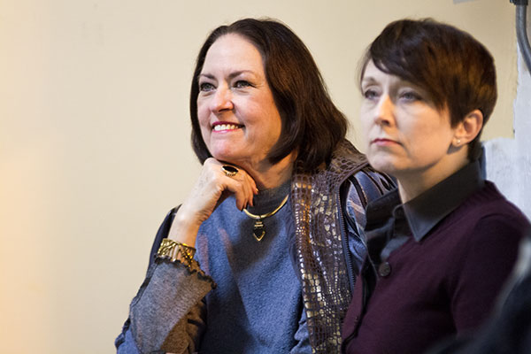 Joan McGrath and Kelli Walker