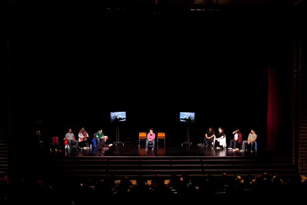 <i>How Long Will I Cry?</i> in performance at the Gary Comer Youth Center