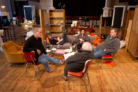 Ensemble member Francis Guinan, Ensemble member Sally Murphy, Kristina Valada-Viars and Randall Newsome