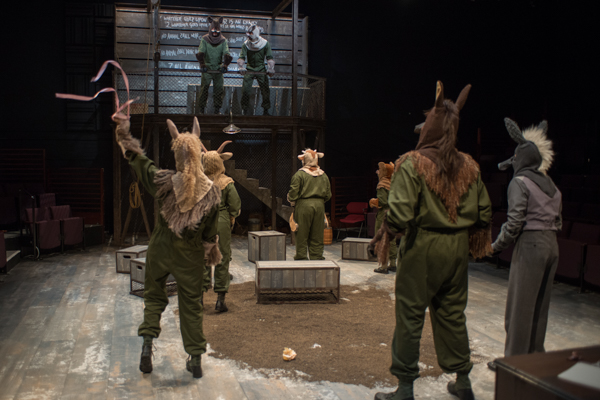 The cast of <i>Animal Farm</i>